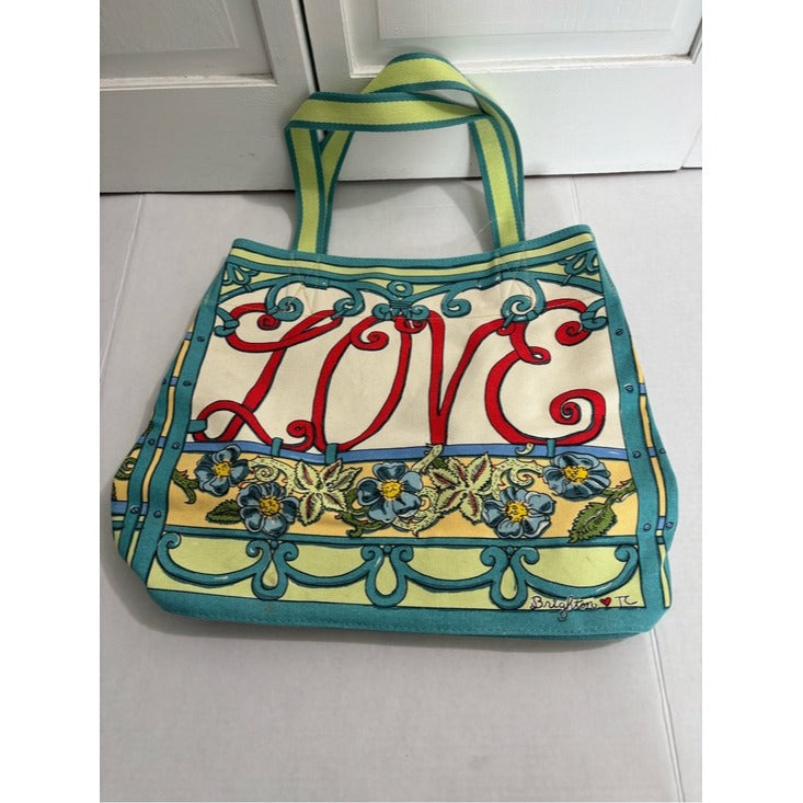 New Brighton "A Winter's Love" Canvas Tote Bag