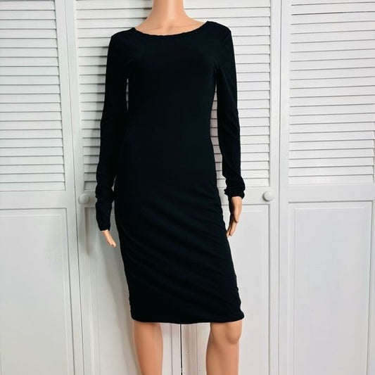 JAMES PERSE Black Bodycon Dress Size 2