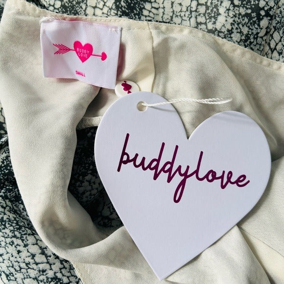 New BUDDY LOVE Crocodile Mable Maxi Dress Size Small