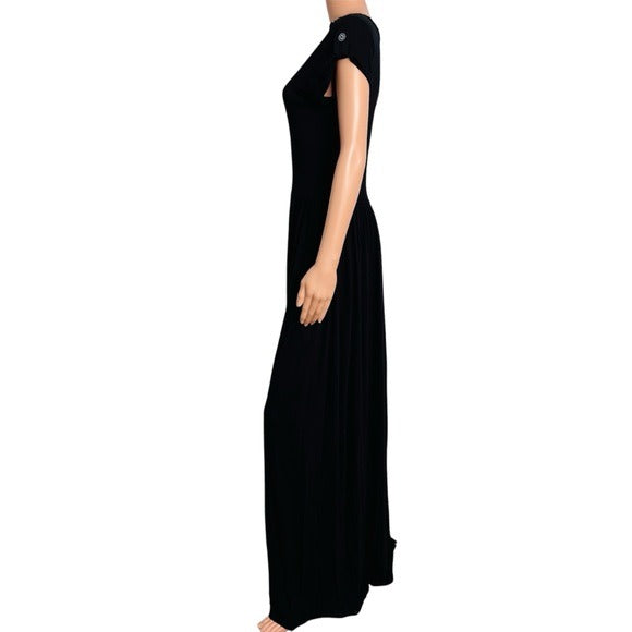 MATILDA JANE Night Owl Make Believe Maxi Dress Size Medium