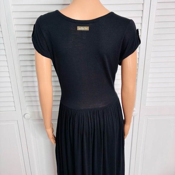 MATILDA JANE Night Owl Make Believe Maxi Dress Size Medium
