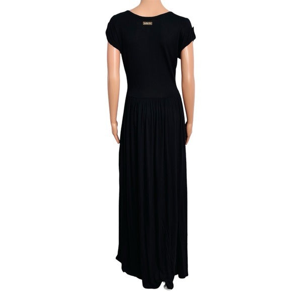 MATILDA JANE Night Owl Make Believe Maxi Dress Size Medium