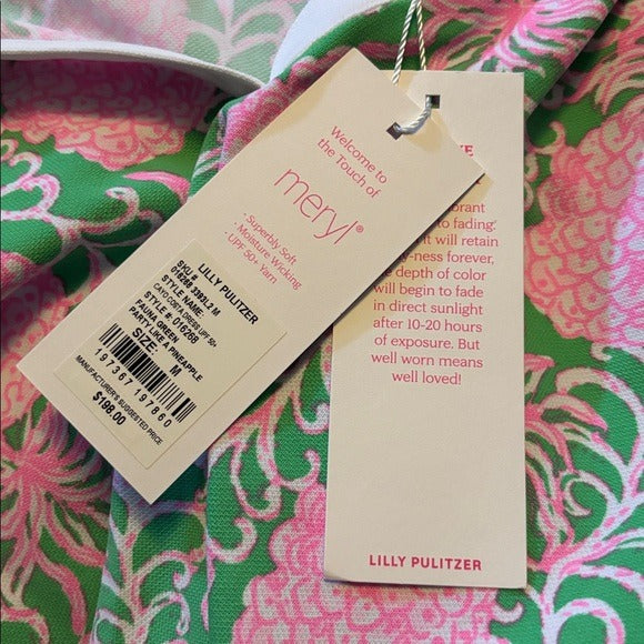 New LILLY PULITZER Cayo Coastal Dress in Fauna Green Size Medium