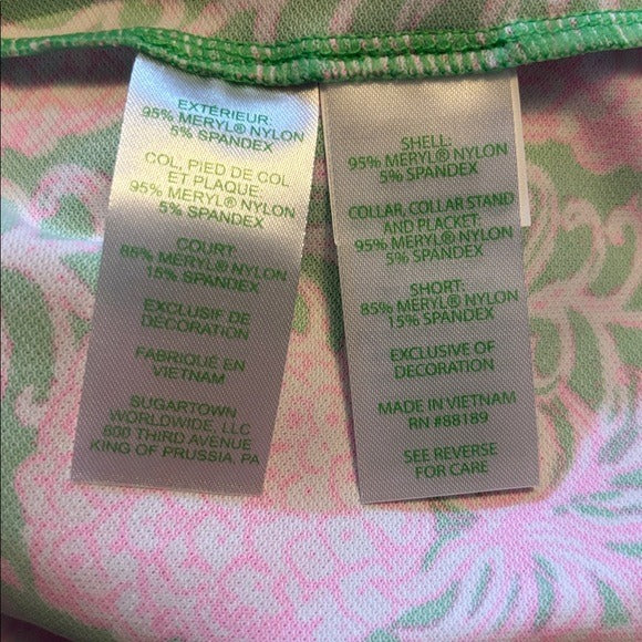 New LILLY PULITZER Cayo Coastal Dress in Fauna Green Size Medium