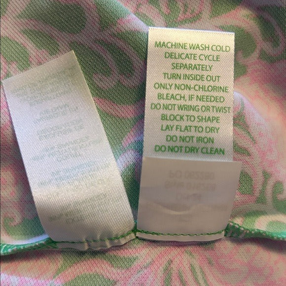 New LILLY PULITZER Cayo Coastal Dress in Fauna Green Size Medium