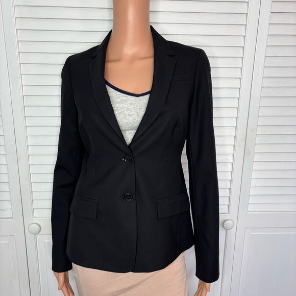 BANANA REPUBLIC Classic Black Blazer Size 2