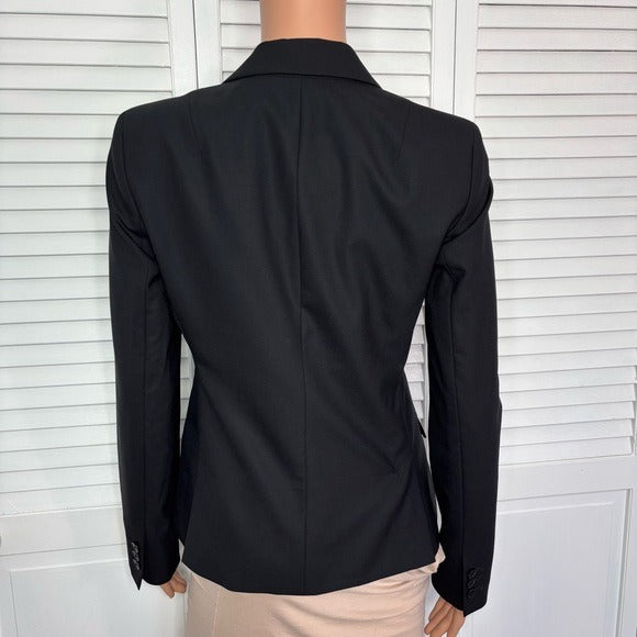 BANANA REPUBLIC Classic Black Blazer Size 2
