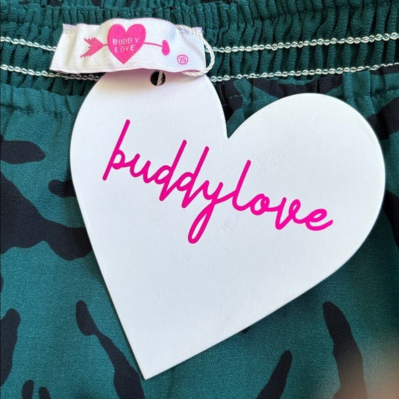 New BUDDY LOVE Juniper Bailey Smocked Top Size XS