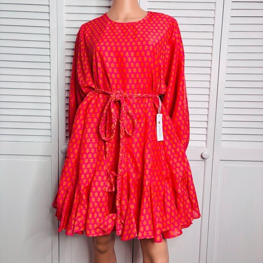 *New* J. MARIE Pink Elle Rope Dress Size Large