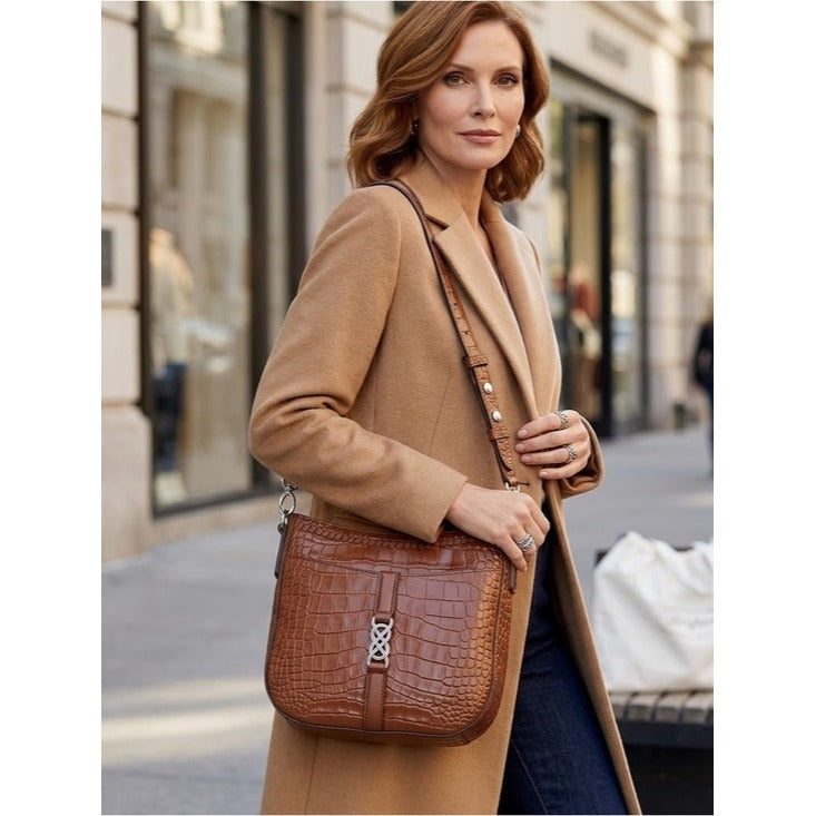 New BRIGHTON Brown Kimmy Small Shoulder Bag