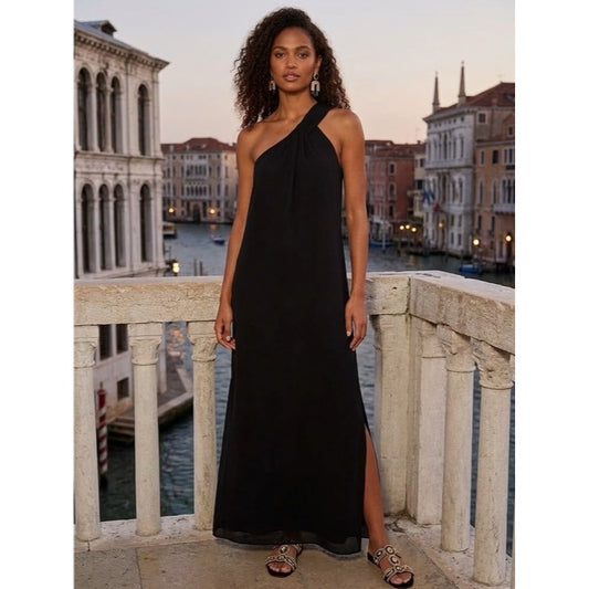 New Pomander Place Black Soleil Gown Size 3XL