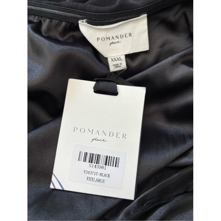 New Pomander Place Black Soleil Gown Size 3XL