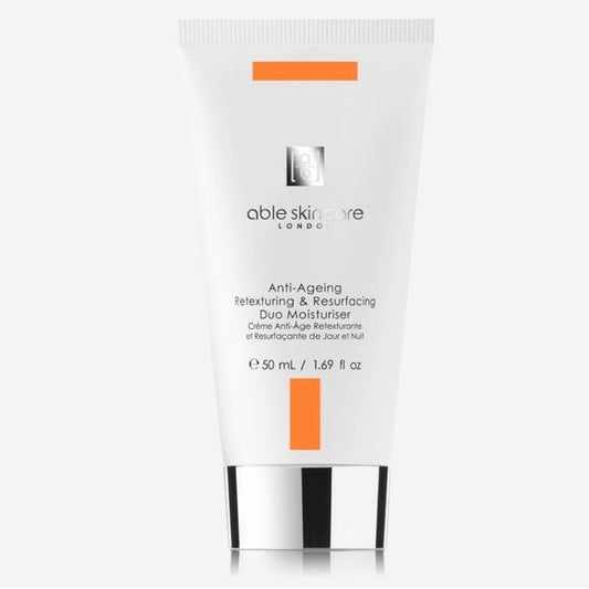 *New* ABLE SKINCARE Anti-Ageing Retexturing and Resurfacing Duo Moisturizer