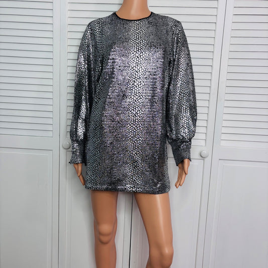 NEW BUDDY LOVE ChaCha Crocodile Rock Shift Dress Size XS