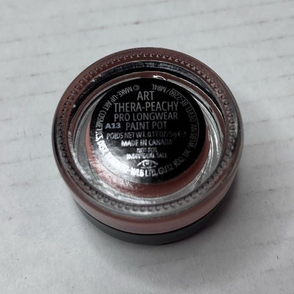 *NEW* MAC Art Thera-Peachy Pro Long wear Paint Pot Eyeshadow