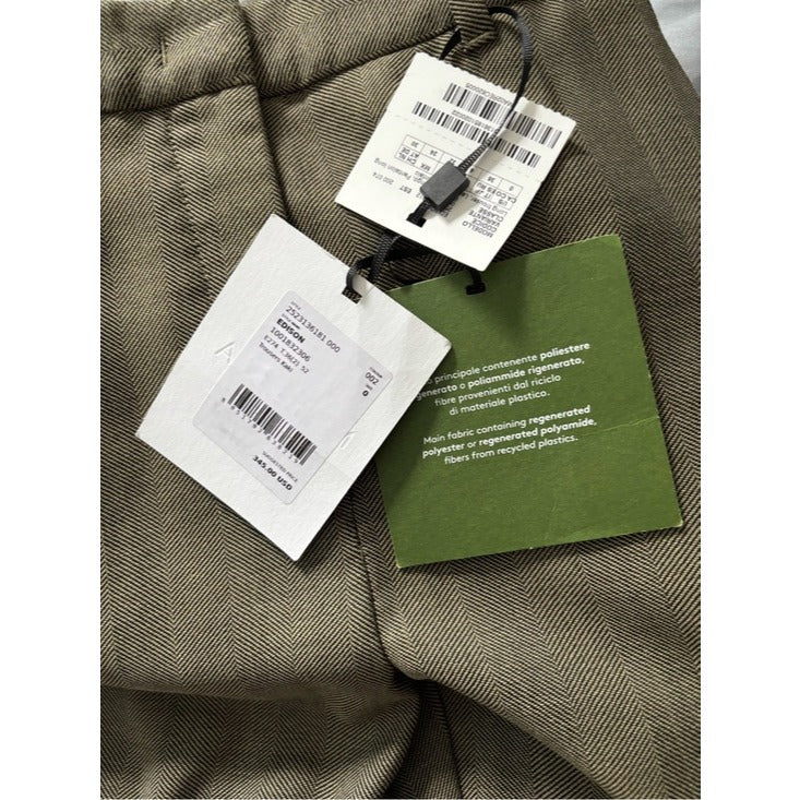 New Marella "Edison" Tailored Virgin Wool Blend Trousers Size 0