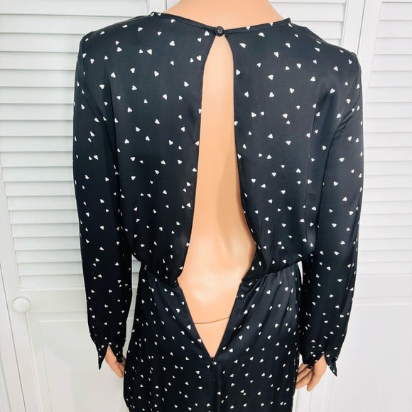 New THE KOOPLES Heart Print Mini Dress Size Small