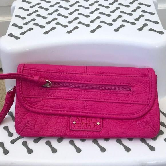 AEROPOSTALE Small Pink Clutch