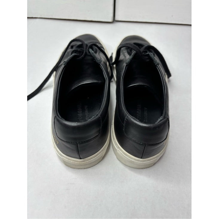 Woman by Common Projects Original Achilles Low Black Leather Sneakers Size 8