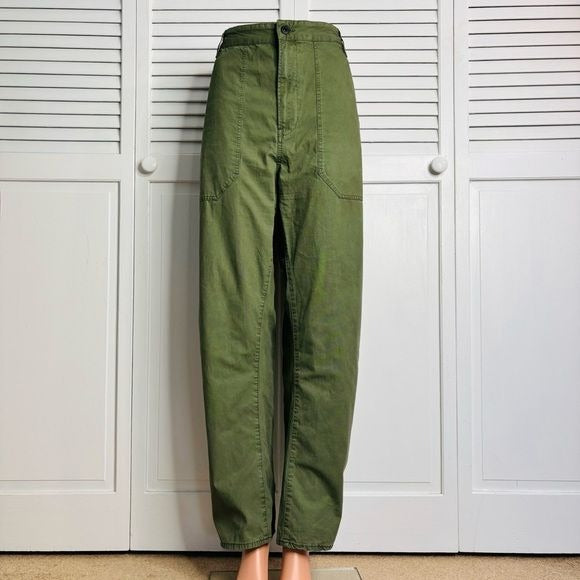 G-STAR RAW Green 3D Fatigue Boyfriend Pants Size 30