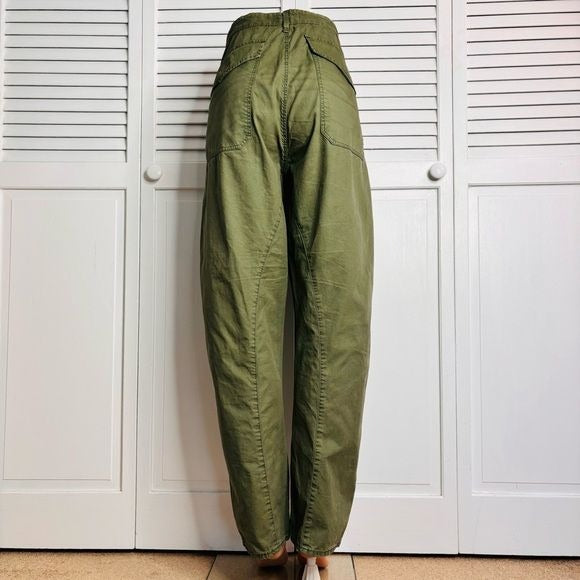 G-STAR RAW Green 3D Fatigue Boyfriend Pants Size 30