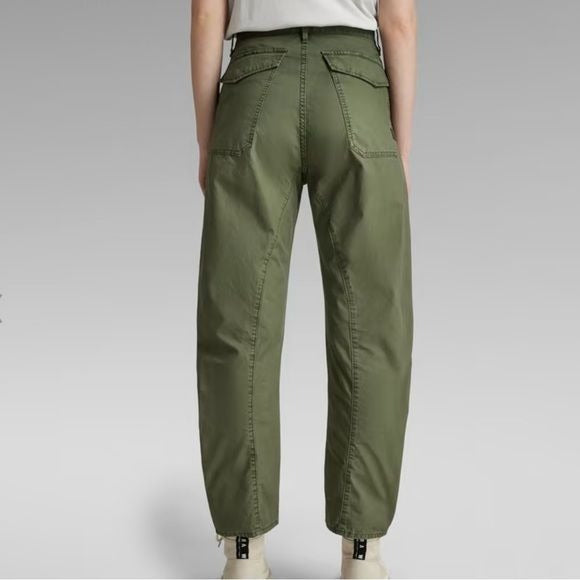 G-STAR RAW Green 3D Fatigue Boyfriend Pants Size 30