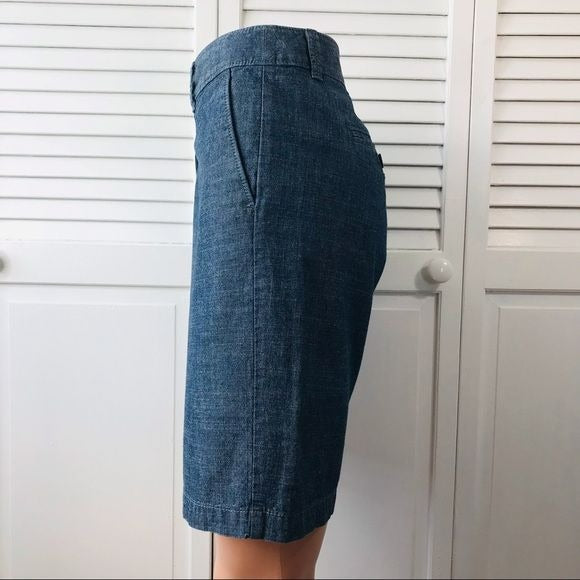 ANN TAYLOR LOFT Blue Original Shorts Size 4