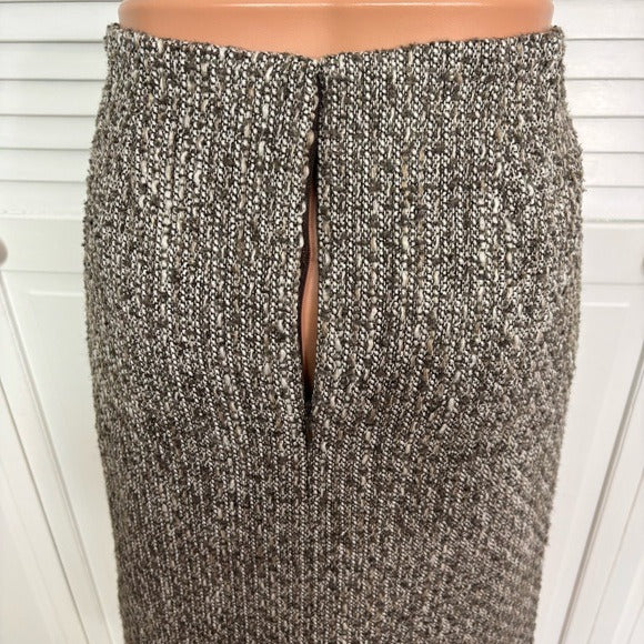 JONES WEAR Vintage Gray Tweed Skirt Size 10