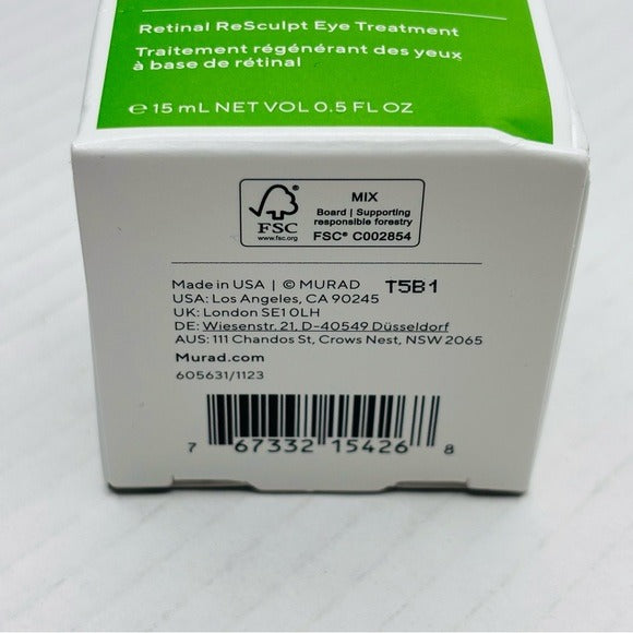 NEW MURAD Retinal Resculpt Advanced Eye Lift Treatment for Aging Skin