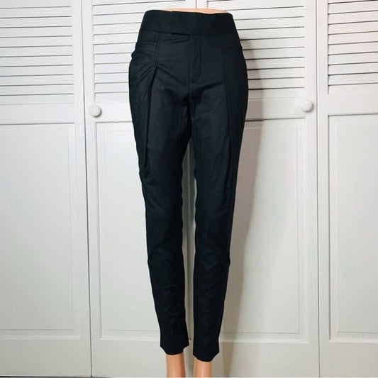 *NEW* HELMUT LANG Black Lightweight Trousers Size 4