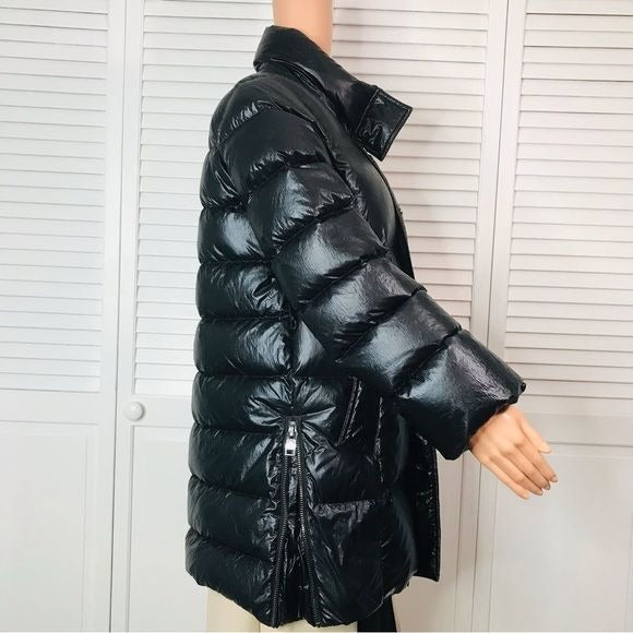 NB SERIES Bea Quilted Down Black Coat Size L