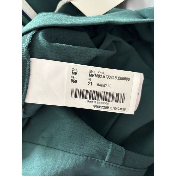 New Marina Sport by Marina Rinaldi "Radicale" Dark Green Tailored Pants Size 12