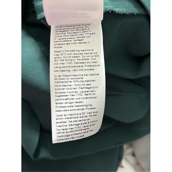 New Marina Sport by Marina Rinaldi "Radicale" Dark Green Tailored Pants Size 12