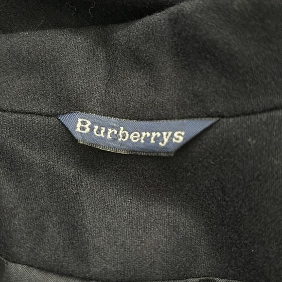 BURBERRYS Navy Blue Vintage Blazer Size 8