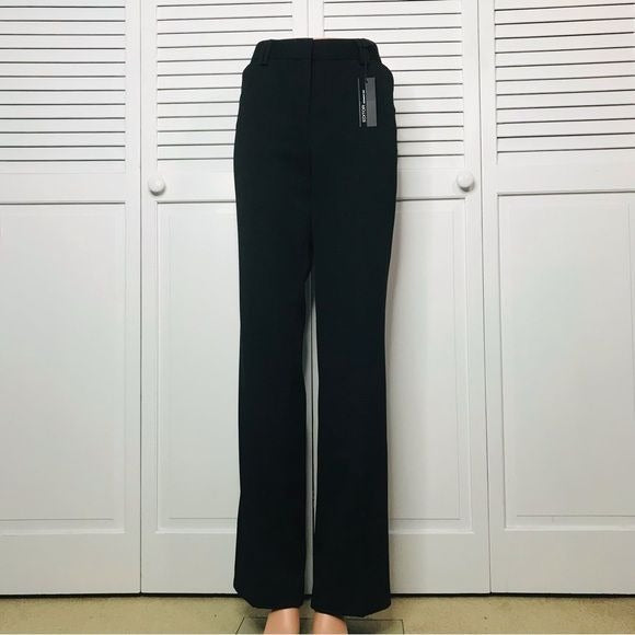 EXPRESS Editor Straight Leg Black Pants Size 10R *NEW*