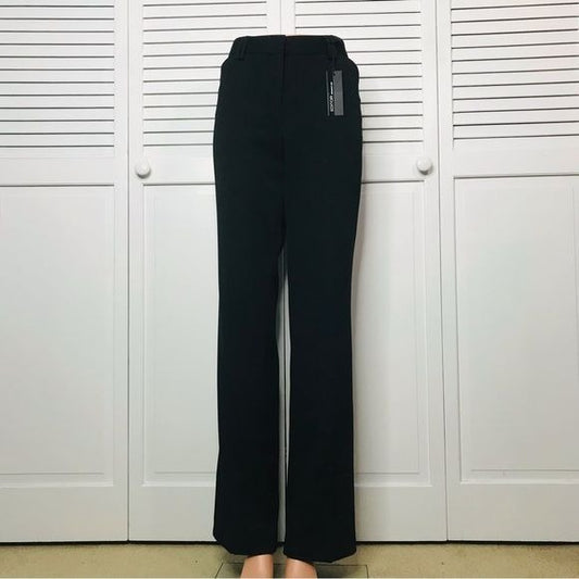 EXPRESS Editor Straight Leg Black Pants Size 10R *NEW*