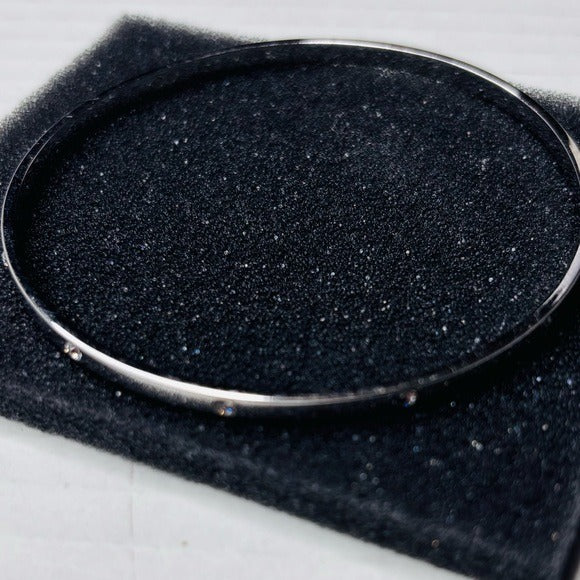 SWAROVSKI Silver Crystal Bangle