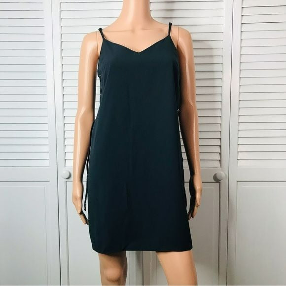 ASOS Dark Gray Spaghetti Strap Dress Size 2