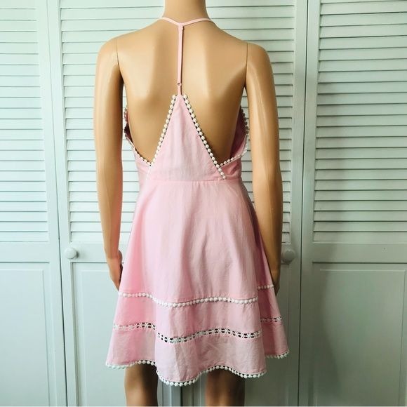 *New* CAROLINA Pink Halter Top Dress Size Medium