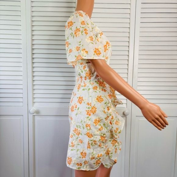 *NEW* ADELYN RAE Alicia Floral Short Sleeve Dress