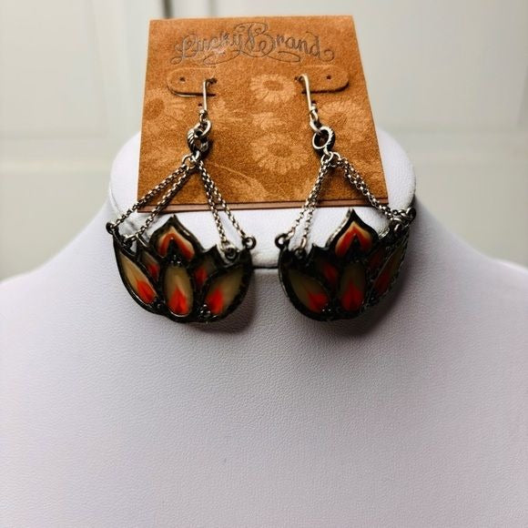 *NEW* LUCKY BRAND Flame Drop Earrings