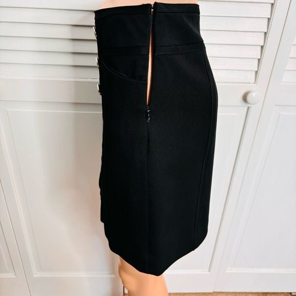 WHITE HOUSE BLACK MARKET Black Skirt Size 2