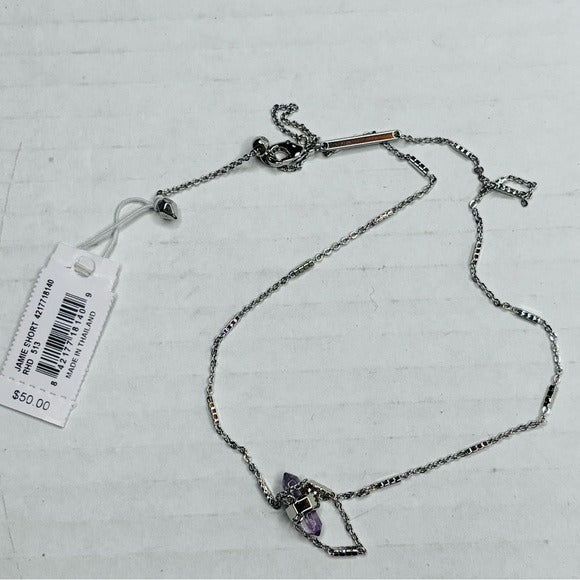 New KENDRA SCOTT Jamie Short Pendant Necklace