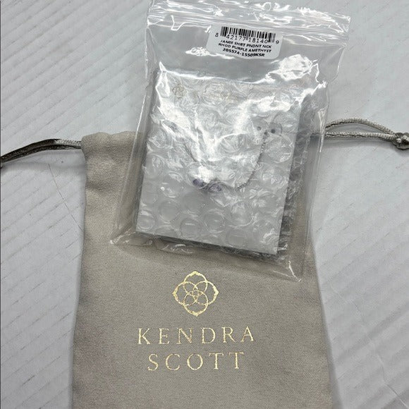 New KENDRA SCOTT Jamie Short Pendant Necklace