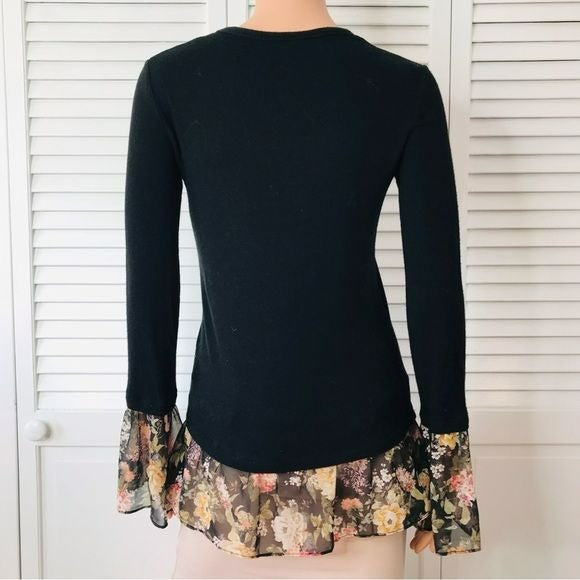 BAILEY 44 Black Love Story Sweater Size S