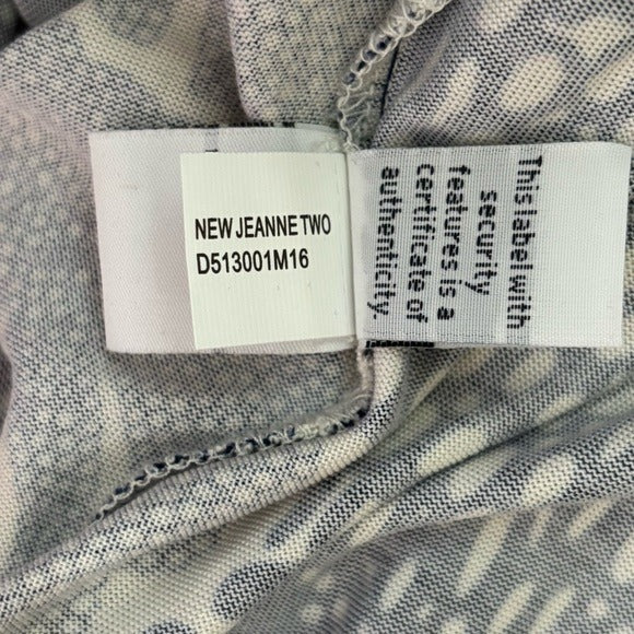 DVF Diane von Furstenberg Jeanne Two Silk Wrap Dress Size 6