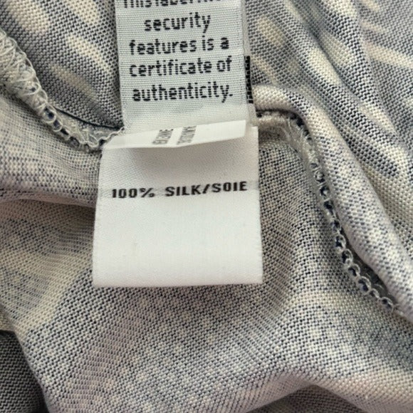 DVF Diane von Furstenberg Jeanne Two Silk Wrap Dress Size 6