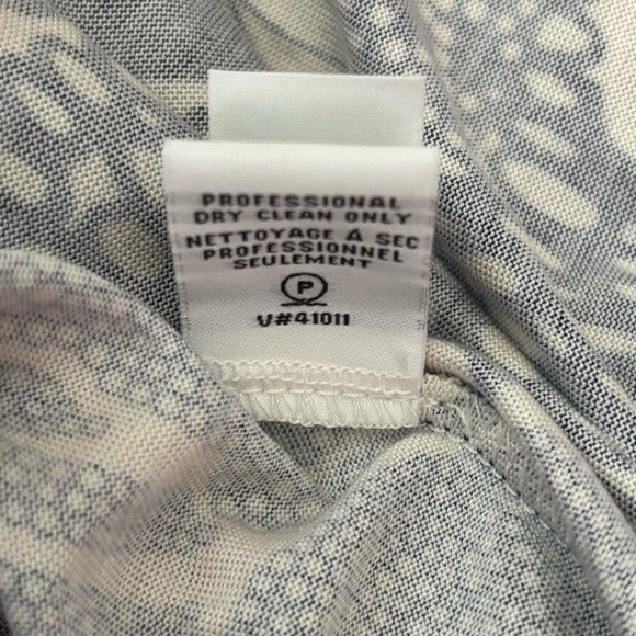 DVF Diane von Furstenberg Jeanne Two Silk Wrap Dress Size 6