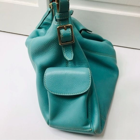 DOONEY & BOURKE Turquoise Mini Pocket Sac Shoulder Handbag