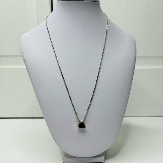 UNO DE 50 Silver Purple Crystal Pendent Necklace